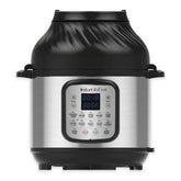 Instant Pot 8 qt 11-in-1 Air Fryer Duo Crisp + Electric Pressure Cooker: Stainless Steel, 1-Year Warranty, Saute, Sous Vide