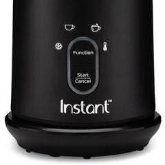 Instant 4-in-1 Milk Frother + Steamer - Black