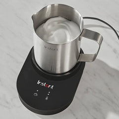 Instant Pot Magic Cup 9-in-1 Frother with 17oz Stainless Steel Cup: Electric Milk Steamer, Dishwasher-Safe Parts, 600W