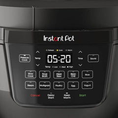 Instant Pot RIO WIDE 7.5qt 7-in-1 Electric Pressure Cooker & Multi-Cooker: 1200W, Dishwasher-Safe Parts