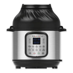 Instant Pot 8 qt 11-in-1 Air Fryer Duo Crisp + Electric Pressure Cooker: Stainless Steel, 1-Year Warranty, Saute, Sous Vide