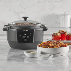 Instant Pot 7.5qt Superior Cooker: Stainless Steel Multi-Cooker, Slow & Rice Cooker, Timer, Nonstick Bowl