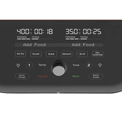 Instant Pot 8qt Vortex Plus Dual Basket Air Fryer with ClearCook Windows: 1700W, 8-Quart Capacity, Black, Airfryer Sale
