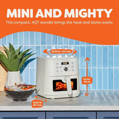 Instant Pot 4qt Mini Air Fryer Sea Salt